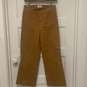 Marine Layer burnt orange trousers ankle length